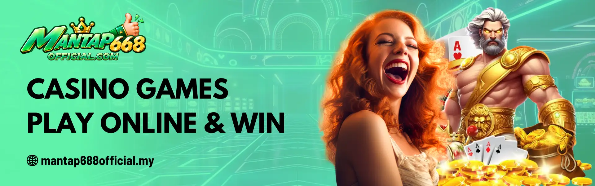 Casino Games at MANTAP688 Malaysia Play Online & Win